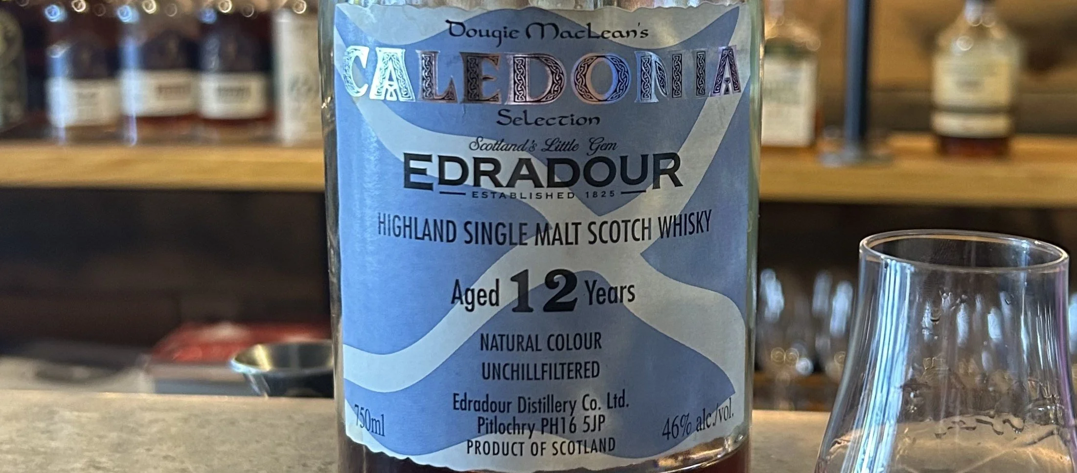 Review #361 - Edradour 12 Year Caledonia — Me, My Wife & Whisky